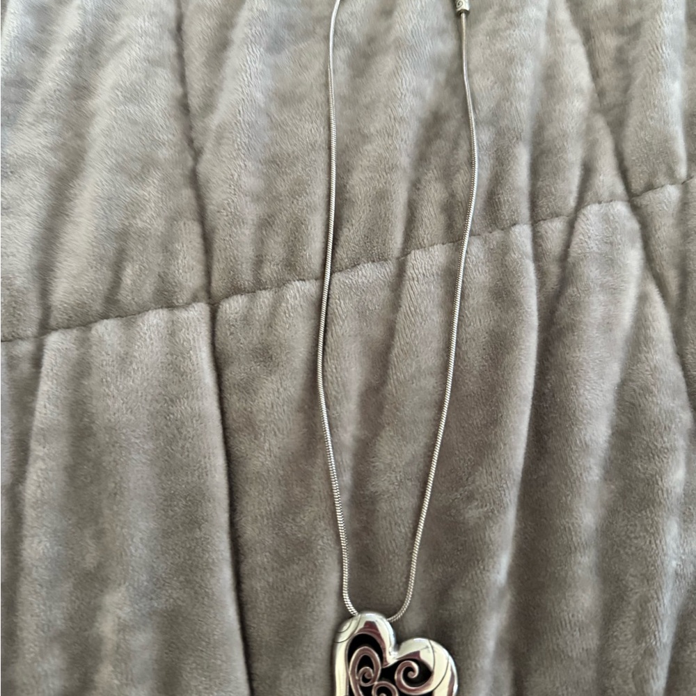 Brighton Silver Pendant Necklace Elegant Design